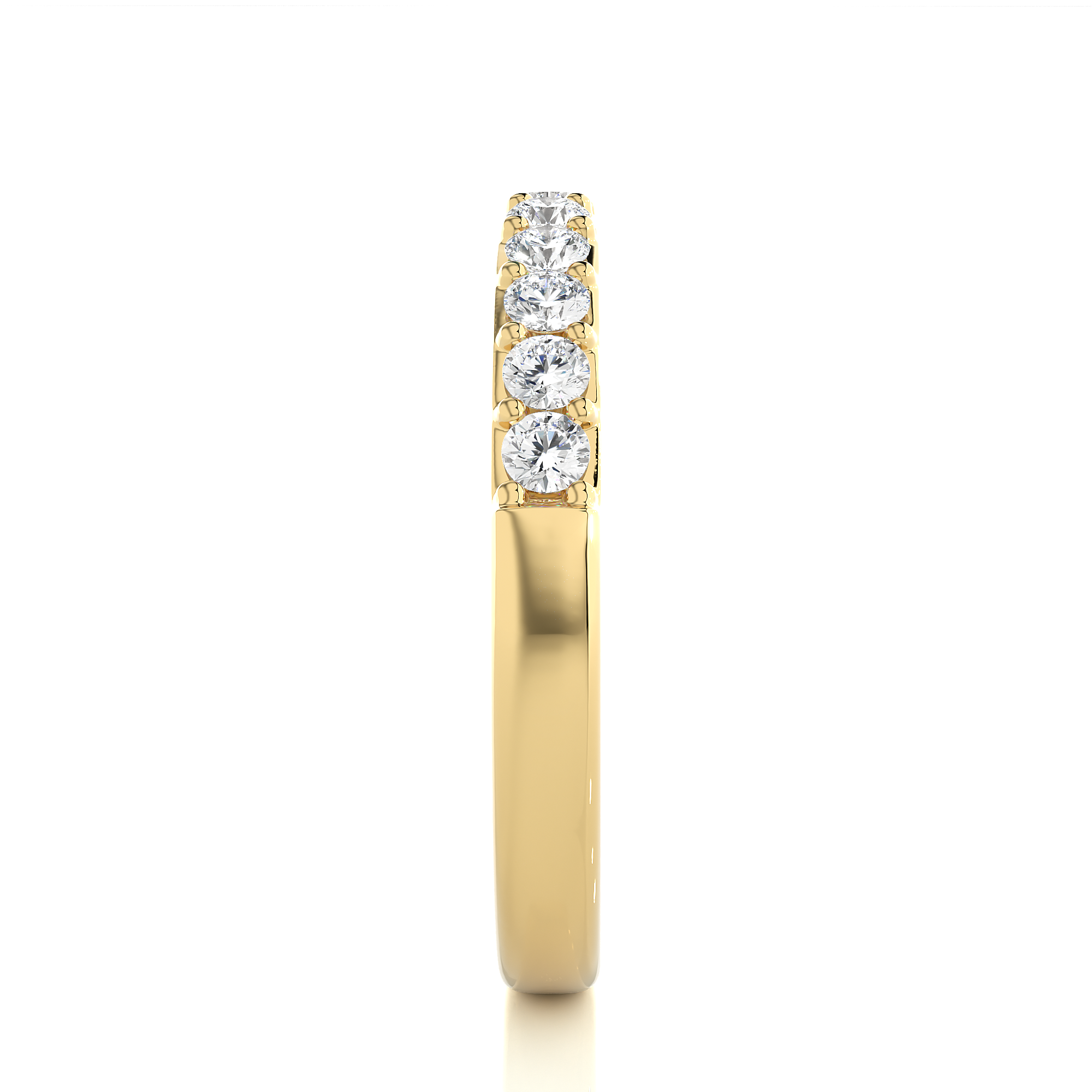 0.40 Carat HI Color VS1 Clarity Diamond Studded Natural Diamond Ring.